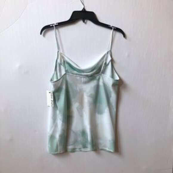 Nine West Perfect Silky Set Mint green and white Camisole NWT Medium - Picture 2 of 4